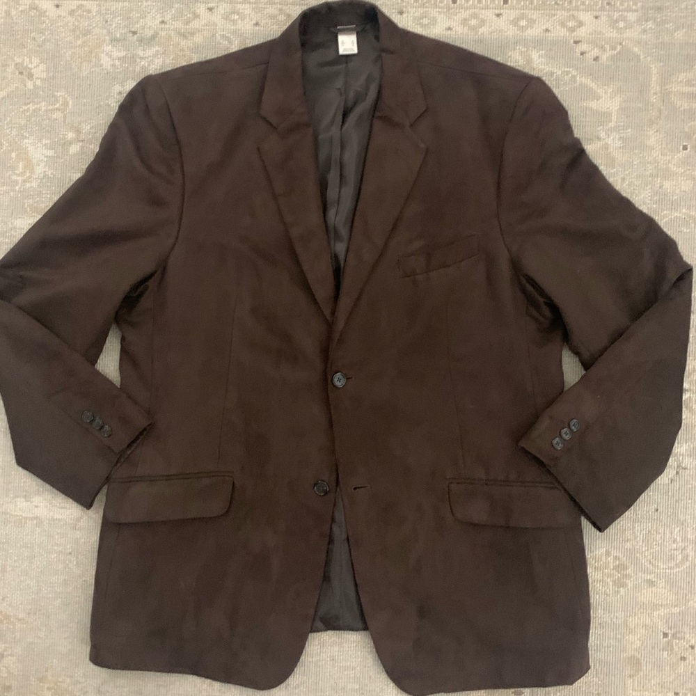 Claiborne Men's Brown Military-Style Field Jacket